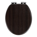 WENKO 22015100-WC-istuinkansi WENGE 35,5x42,5 cm ruskea/hopea