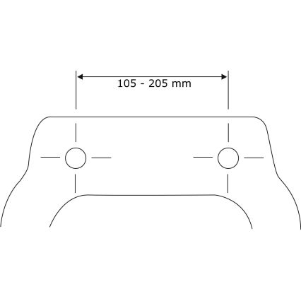 WENKO 22015100-WC-istuinkansi WENGE 35,5x42,5 cm ruskea/hopea