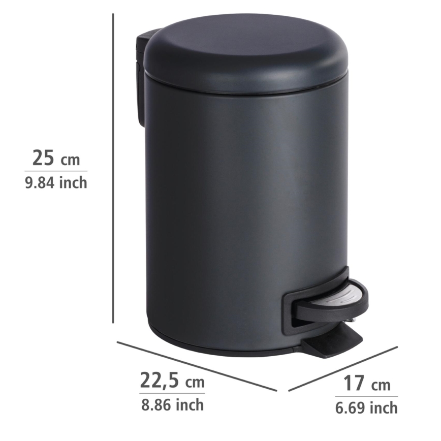 WENKO 22143800 - Kori LEMAN 17x25 cm musta