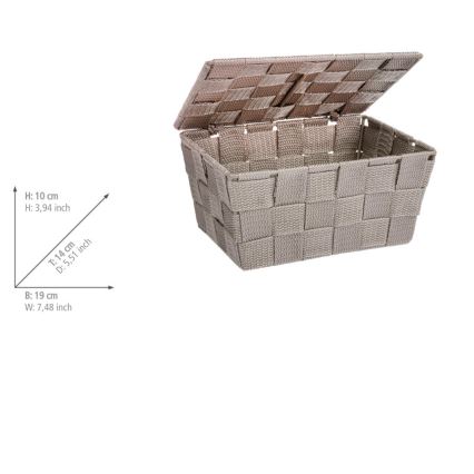 WENKO 22575100 - ADRIA-kori 19x14 cm beige