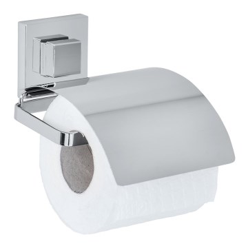 WENKO 22696100-WC-paperiteline VACUUM-LOC QUADRO ED 13x14 cm kiiltävä kromi