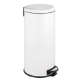 WENKO 22709100 - Roskakori LEMAN 30,5x64 cm valkoinen/musta