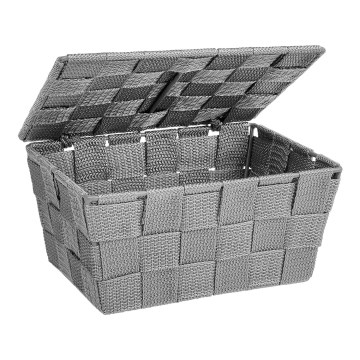 WENKO 22793100 - ADRIA-kori 19 x 14 cm harmaa