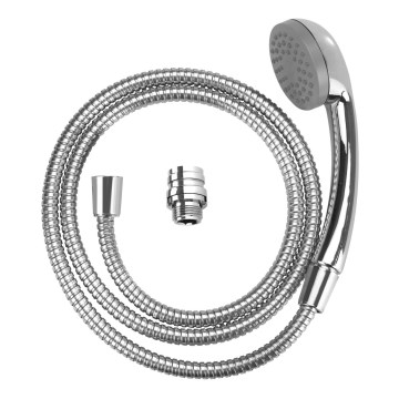 WENKO 22866100 - Suihku UNIVERSAL 170x6,5 cm kiiltävä kromi/hopea/harmaa