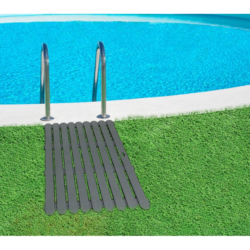 WENKO 22948100 - Kynnysmatto, sisä- ja ulkokäyttöön, 50x80 cm, harmaa