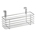 WENKO 2344100 - SLIM-kori 24x11,5 cm kiiltävä kromi/musta