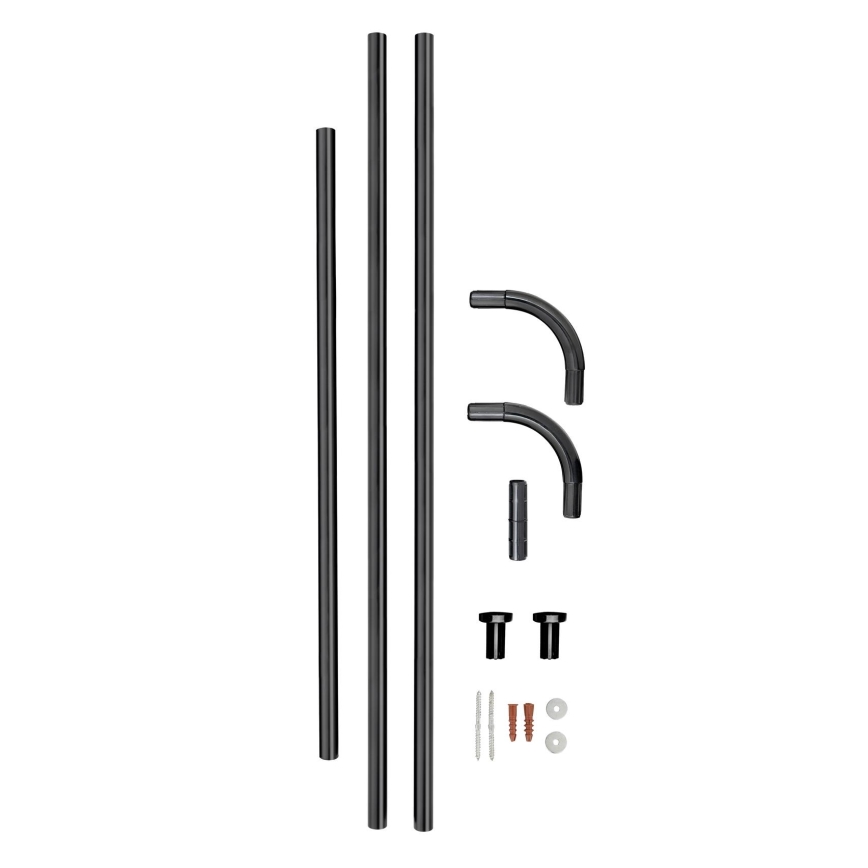 WENKO 23565100 - Musta tanko 2x2 cm