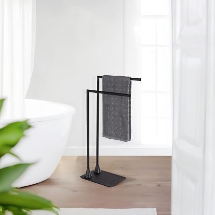 WENKO 23711100 - HELLA-pyyheteline 41x79 cm musta