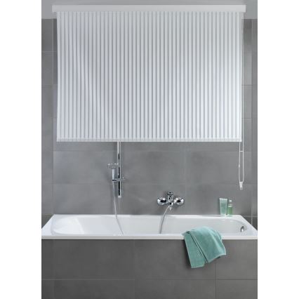 WENKO 23864100 - Rullaverho suihkuun 132x240 cm valkoinen
