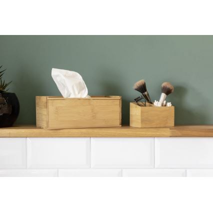 WENKO 23916100 - TERRA-säilytin 12x9 cm ruskea