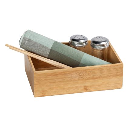 WENKO 23920100 - Tarjotin TERRA 22x15 cm ruskea