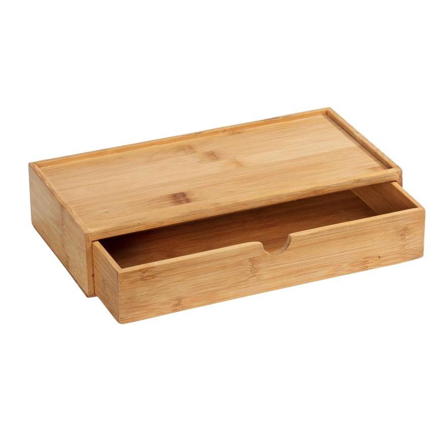 WENKO 23921100 - Säilytyslaatikko TERRA 28x14 cm ruskea