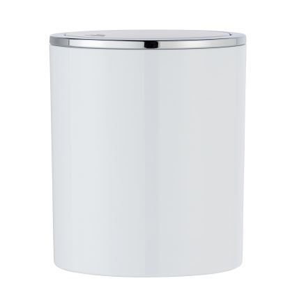 WENKO 23930100 - INCA-kori 14x16,8 cm valkoinen/kiiltävä kromi