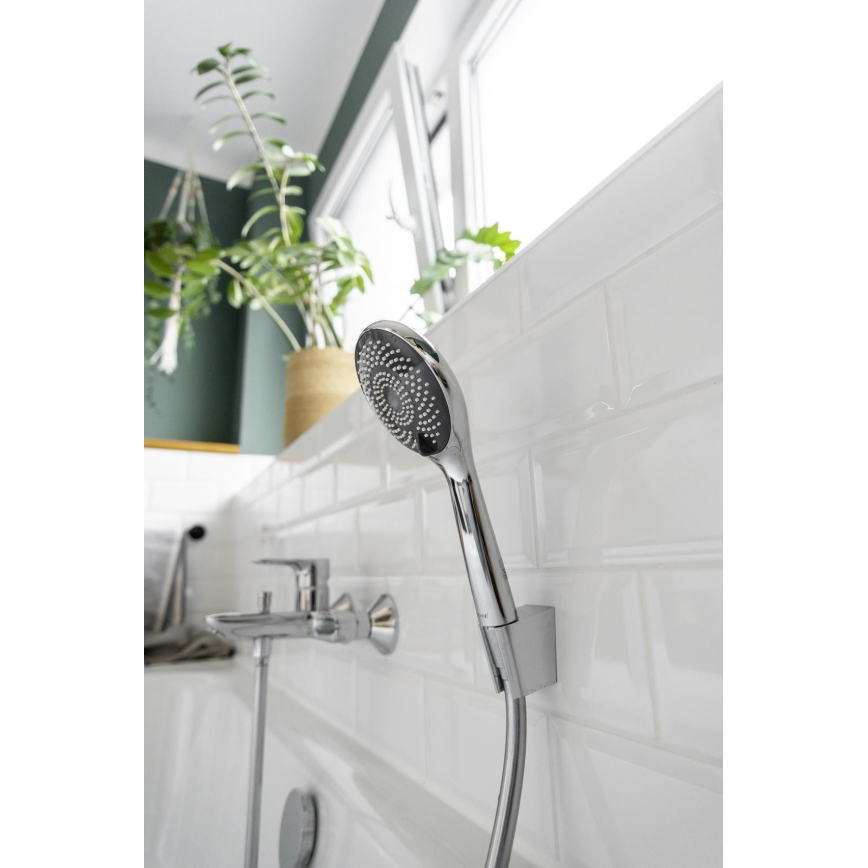 WENKO 23992100 - Suihkupää WATERSAVING SYSTEM 9,5x9,5 cm kiiltävä kromi/harmaa