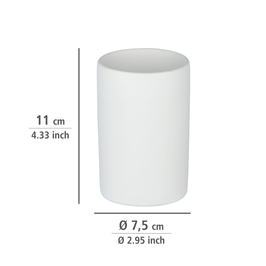 WENKO 24010100 - POLARIS-muki 7x11 cm valkoinen