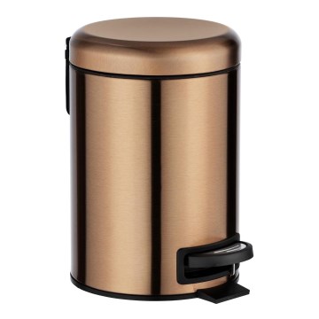 WENKO 24036100 - Kori LEMAN 17x25 cm ruostumaton teräs/kupari/musta