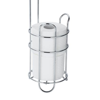 WENKO 24074800 - WC-paperiteline 16x59 cm kiiltävä kromi