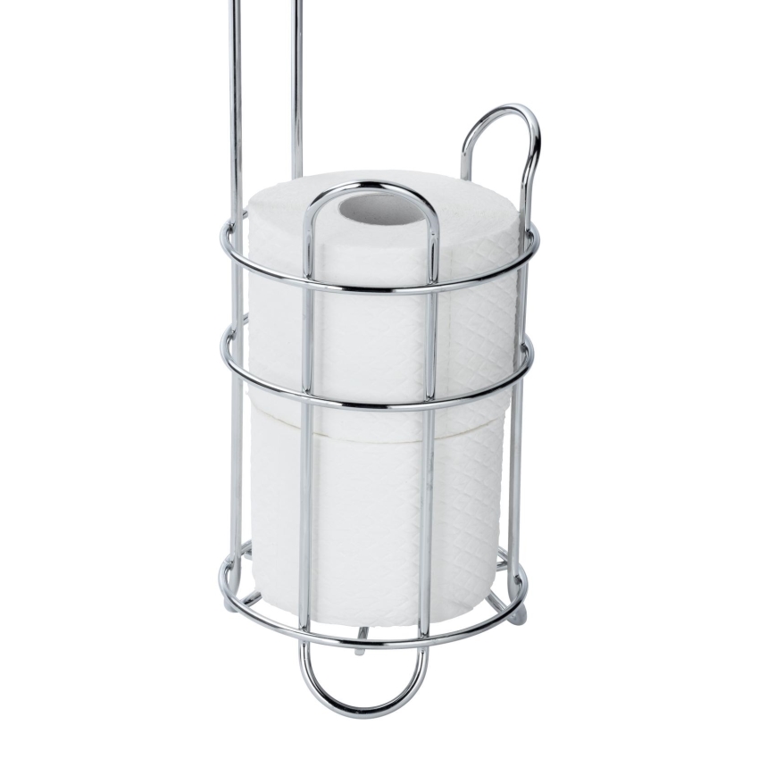 WENKO 24074800 - WC-paperiteline 16x59 cm kiiltävä kromi