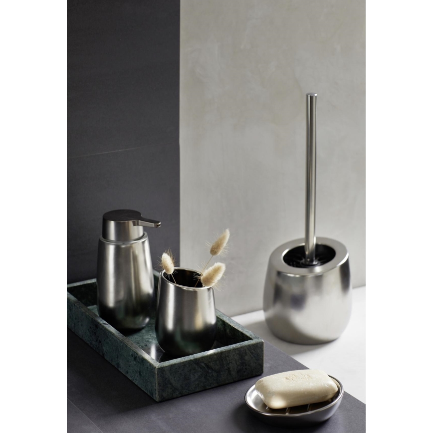 WENKO 24140100 - WC-harja BADI 13,5x38 cm hopea