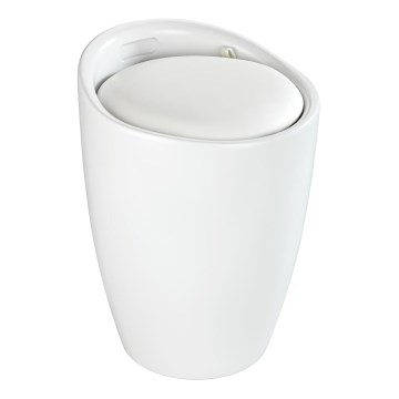 WENKO 24228100 - Jakkara CANDY 36x50,5 cm valkoinen/musta