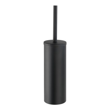 WENKO 24289100-WC WC-harja TURBO-LOC OREA BLACK 9x39,5 cm ruostumaton teräs/musta