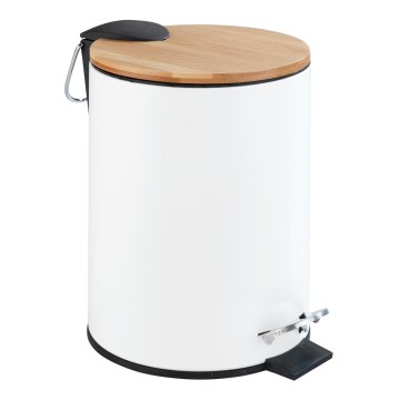 WENKO 24392100 - Kori TORTONA 17x23,5 cm valkoinen/ruskea/musta