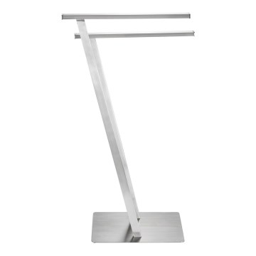 WENKO 24397100 - Pyyheteline LIRIO 20x76,5 cm, ruostumaton teräs/satiini