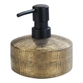 WENKO 24401100 - Saippua-annostelija RIVARA 400 ml kultainen