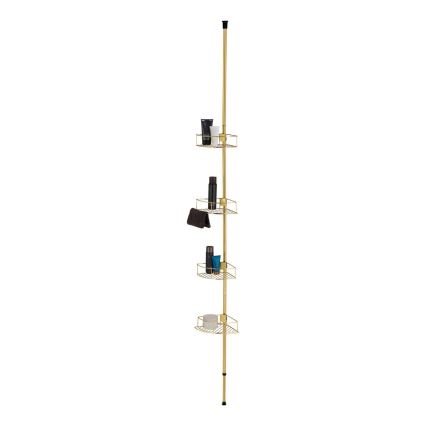 WENKO 24569100-DOLCEDO kulmahylly 31x275 cm kultainen