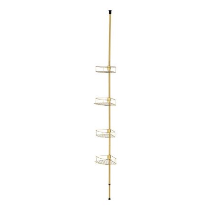 WENKO 24569100-DOLCEDO kulmahylly 31x275 cm kultainen