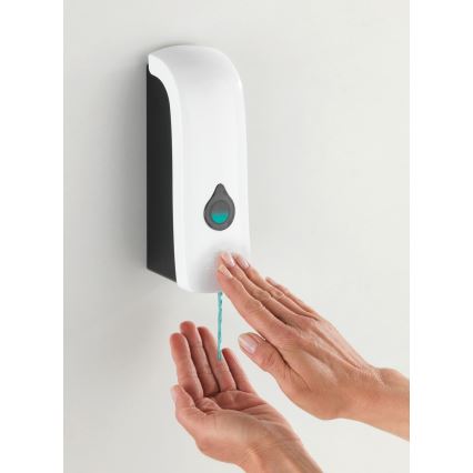 WENKO 24588100-Saippua-annostelija RANERA 740 ml valkoinen/musta