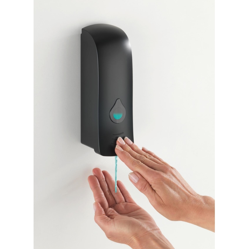 WENKO 24589100-Saippuapumppu RANERA 280 ml musta