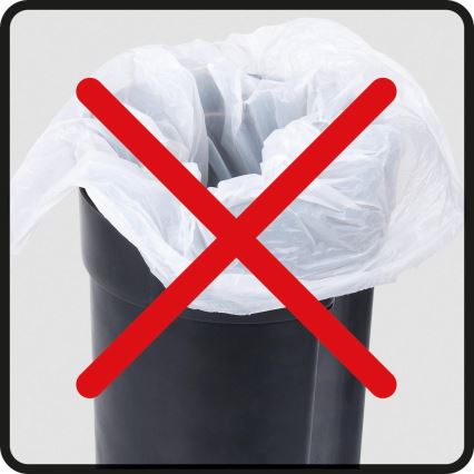 WENKO 24635100 - LEMAN-kori 17x25 cm sininen/musta