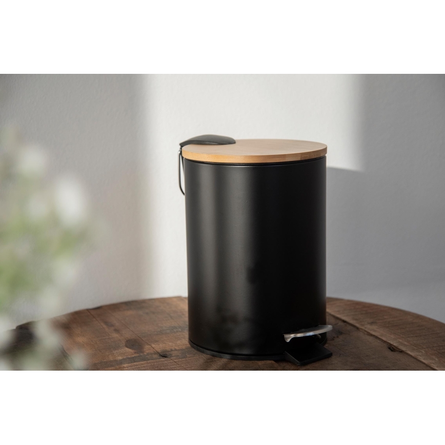 WENKO 24696100 - Kori TORTONA 17x21 cm musta/ruskea