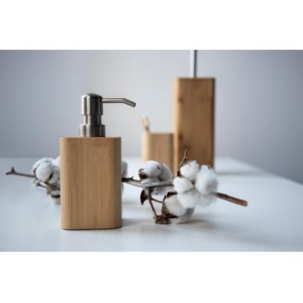 WENKO 24748100 - WC-harja BAMBUSA 10x37,5 cm ruskea