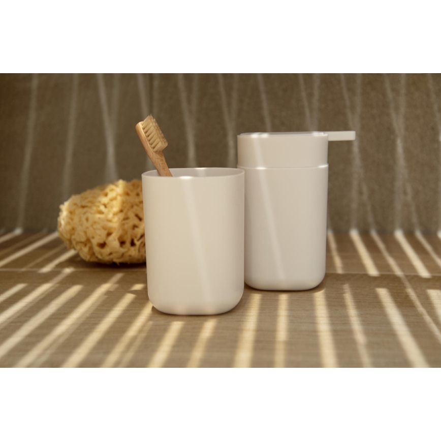 WENKO 24829100 - Saippua-annostelija DAVOS 350 ml valkoinen