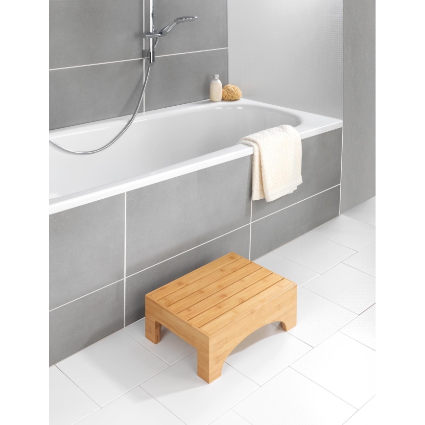 WENKO 24870100 - BAMBUSA-jakkara 40x30 cm ruskea