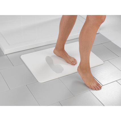 WENKO 24935100-SIMI-matto 39x60 cm valkoinen