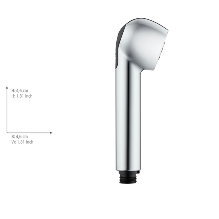 WENKO 25118100 - Vesisäästöjärjestelmän suihkunpää 4,6x4,6 cm kromi