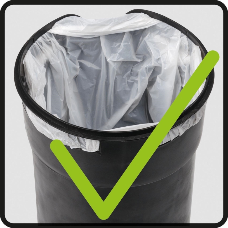 WENKO 25155100 - Roskakori LEMAN 17x25 cm vaaleanpunainen/musta