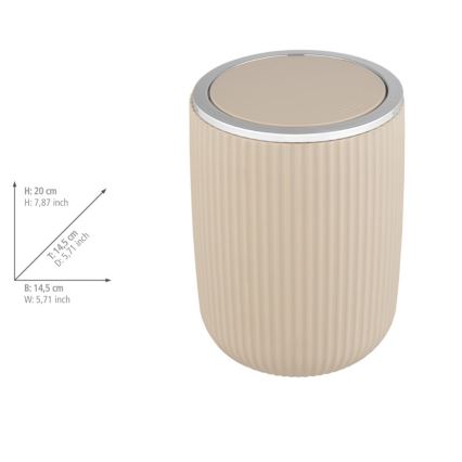 WENKO 25186100 - AGROPOLI-kori 14,5 x 20 cm, beige