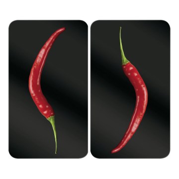 WENKO 2521380100 - Liesitason suojakansi 30x52 cm monivärinen/harmaa/läpinäkyvä