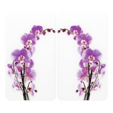 WENKO 2521433500 - Levynsuoja ABDECKPLATTE - kukka/kasvi 30x52 cm monivärinen