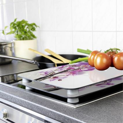 WENKO 2521433500 - Levynsuoja ABDECKPLATTE - kukka/kasvi 30x52 cm monivärinen