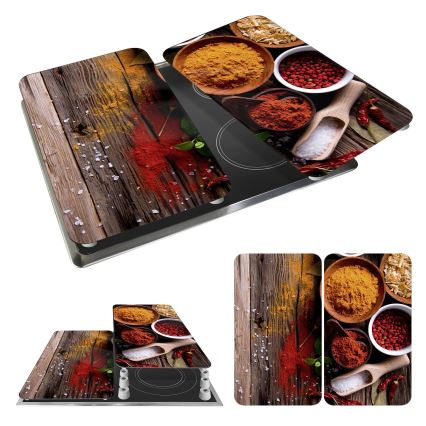 WENKO 2521467100 - Levysuoja 30x52 cm monivärinen/harmaa/läpinäkyvä