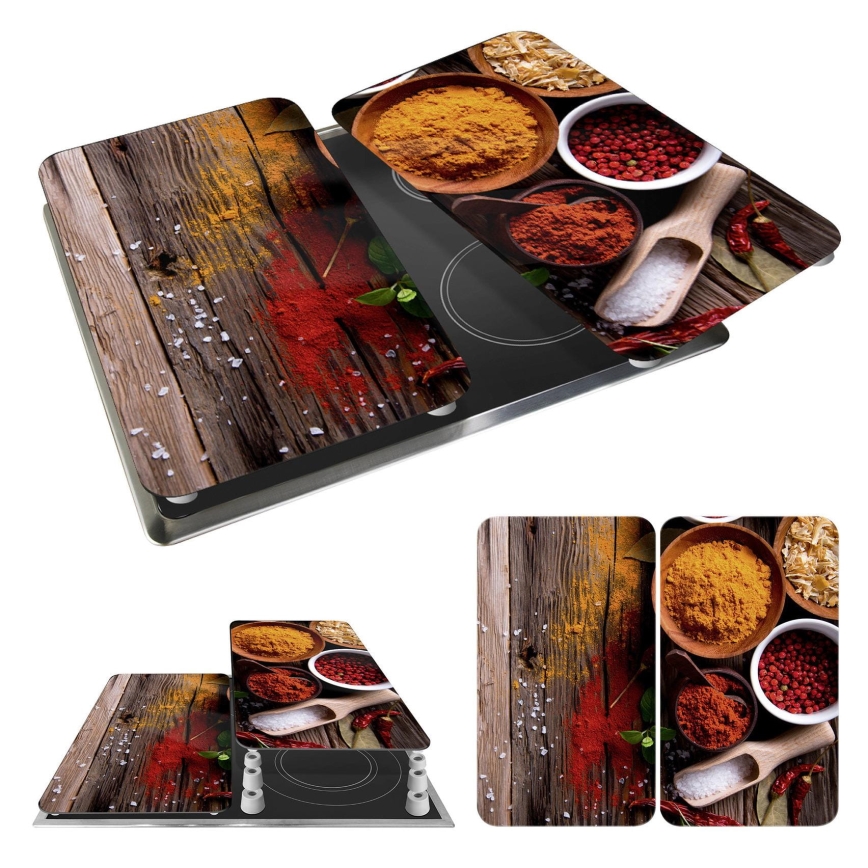 WENKO 2521467100 - Levysuoja 30x52 cm monivärinen/harmaa/läpinäkyvä