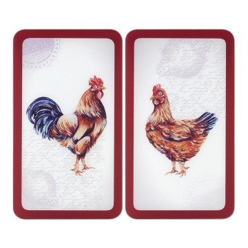 WENKO 2521471500 - Suojalevy ABDECKPLATTE - GRAFIK 30x52 cm värikäs