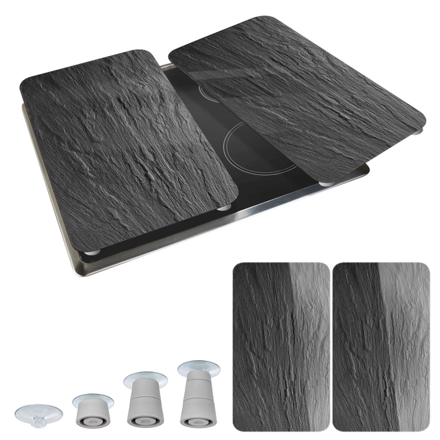 WENKO 2521480100 - Suojalevy 30x52 cm värikäs/harmaa/läpinäkyvä