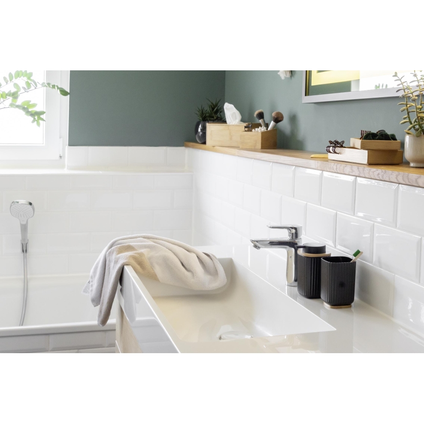 WENKO 25297100 - Hammasharjamuki ROTELLO 8,5x11 cm musta/ruskea