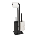 WENKO 25400100 - WC-harja RIVALTA 18x70 cm musta
